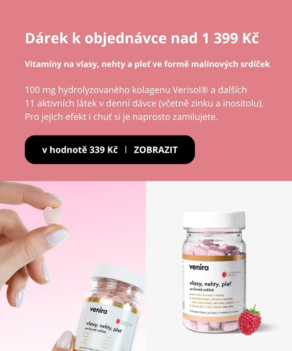 Pro vlasy, nehty a pleť ve formě kostiček meruňka